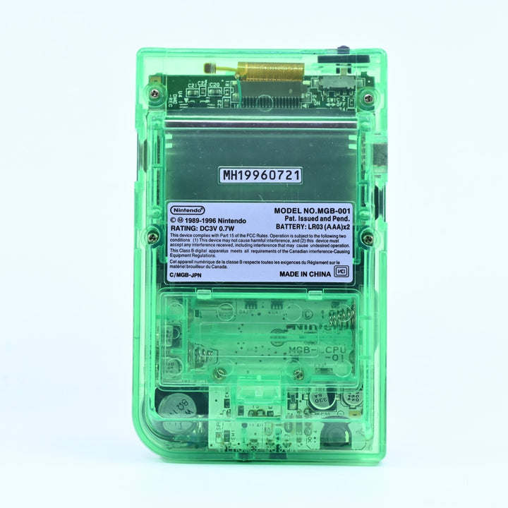 Clear Green - IPS - Nintendo Gameboy Pocket Console - MGB-001 - FREE POST!