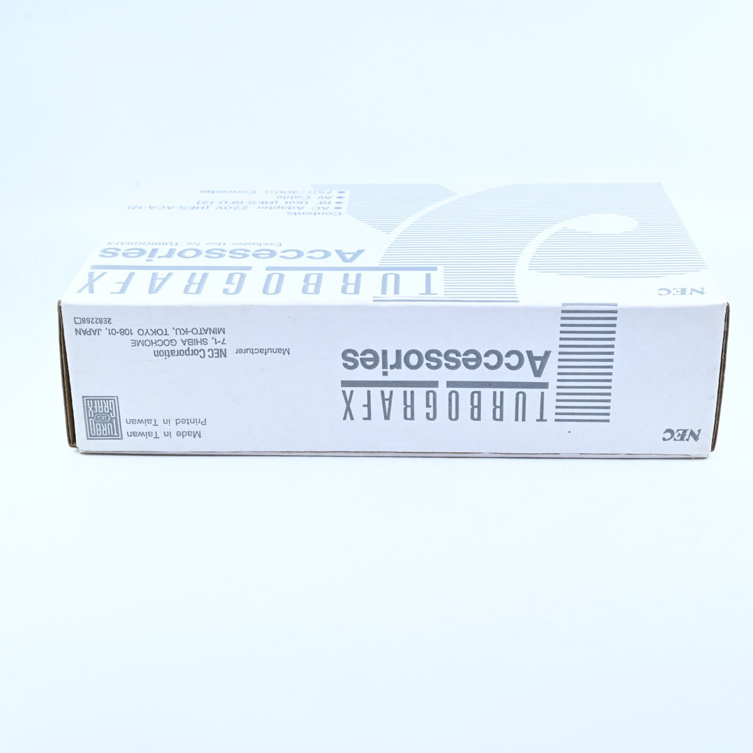 NEC Turbografx-16 Boxed Console / PC Engine + Accessory Kit - NTSC-U/C