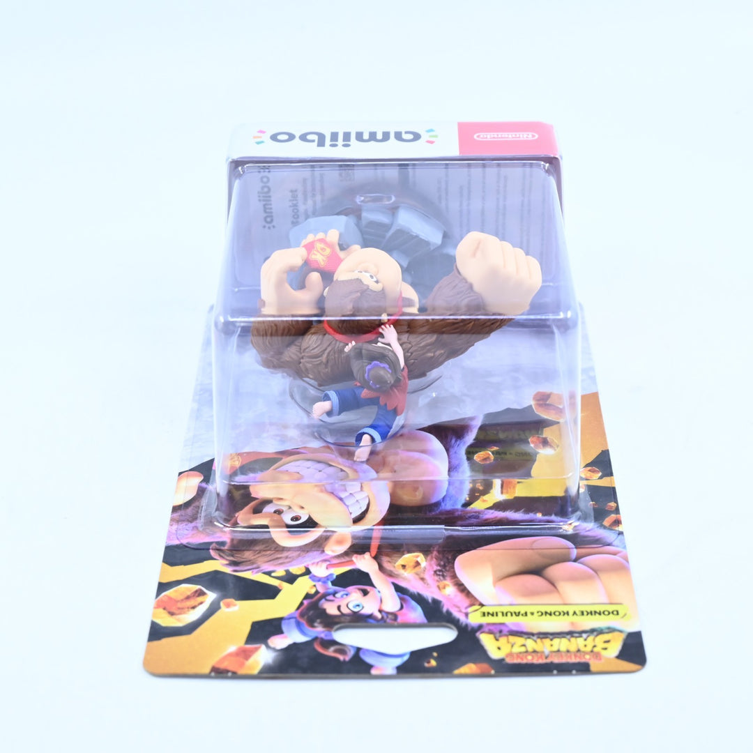 SEALED! - Donkey Kong & Pauline Amiibo - Donkey Kong Bananza - Toy