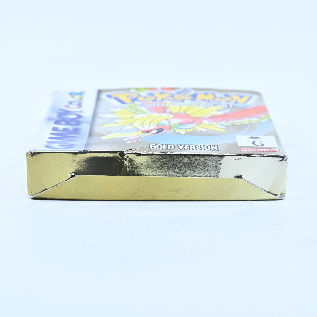Pokemon Gold Version - Nintendo Gameboy Color Boxed Game - PAL - NEW BATTERY!