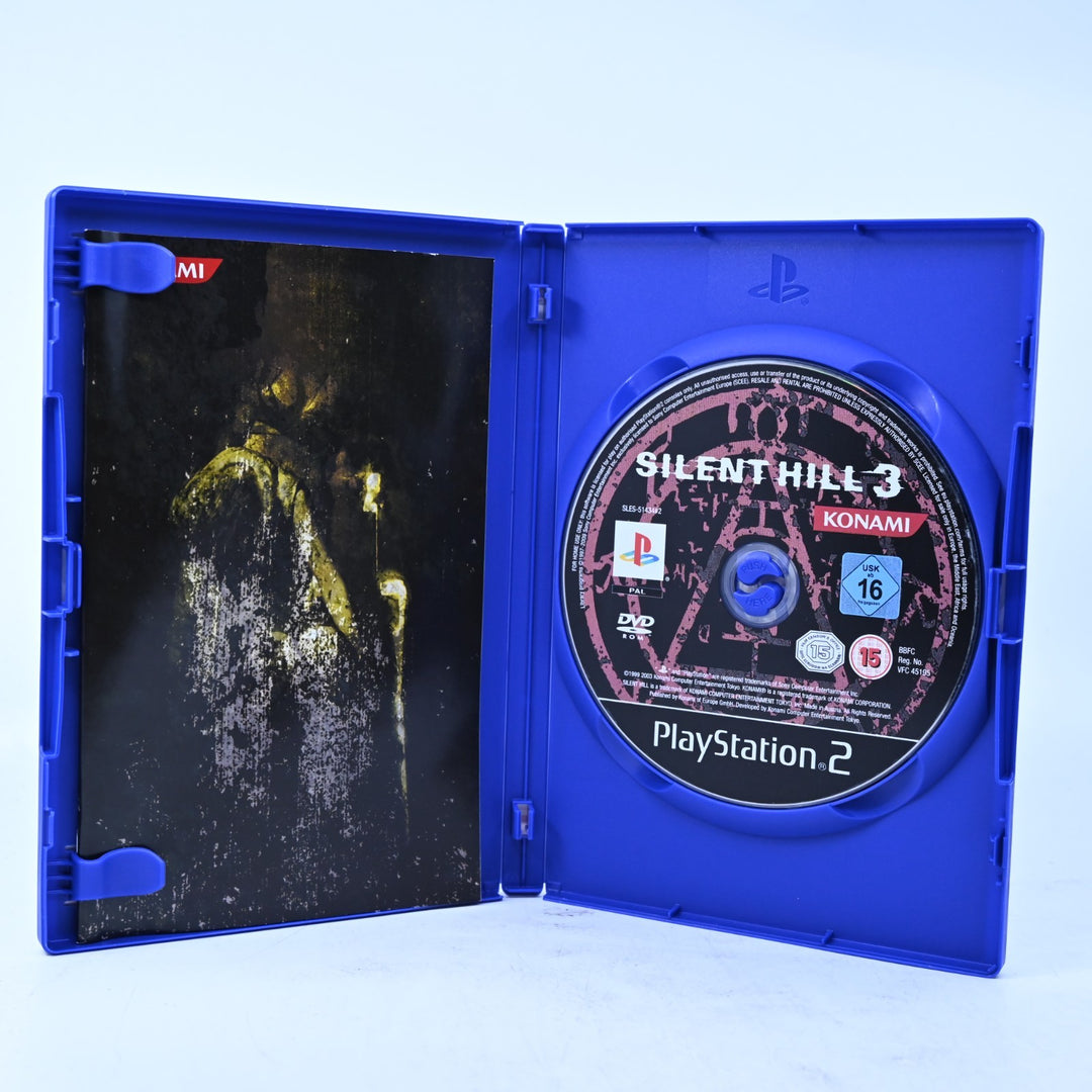 Silent Hill 3 - Sony Playstation 2 / PS2 Game + Manual - PAL - MINT DISC!