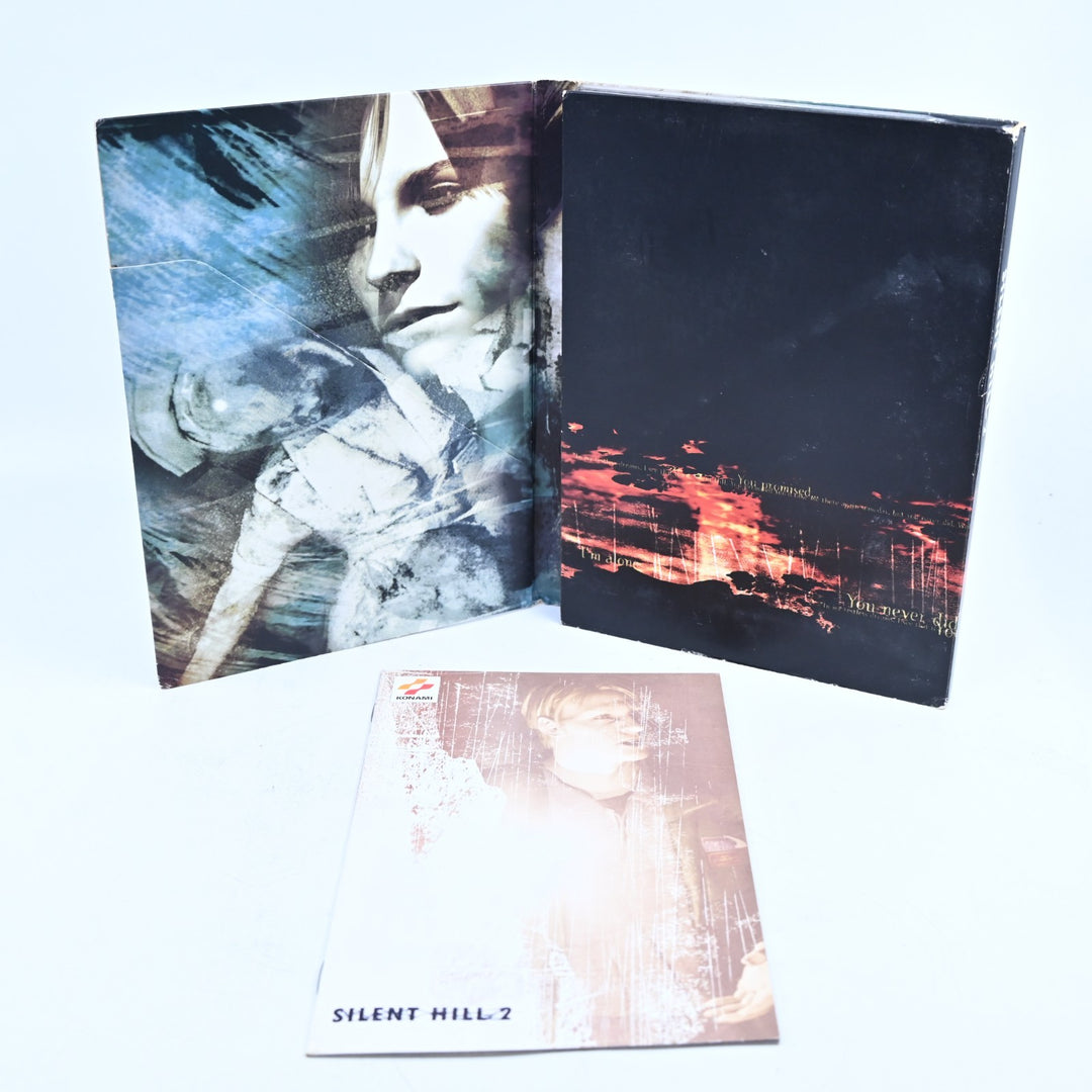 Silent Hill 2 - No Outer Sleeve - Sony Playstation 2 / PS2 Game + Manual - PAL