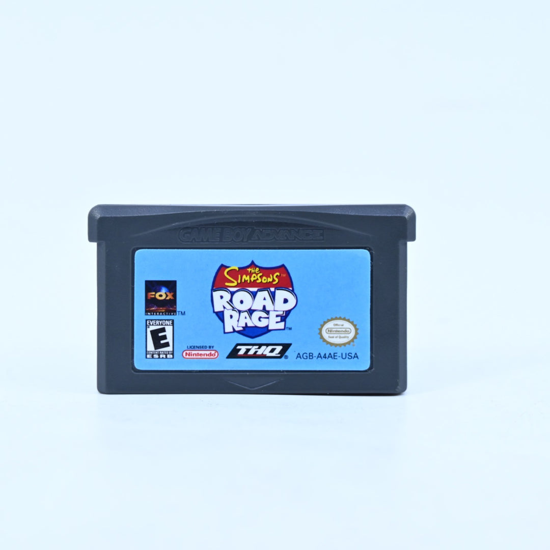 The Simpsons: Road Rage - Nintendo Gameboy Advance / GBA Game - REGION FREE