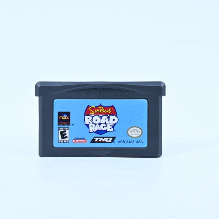 The Simpsons: Road Rage - Nintendo Gameboy Advance / GBA Game - REGION FREE