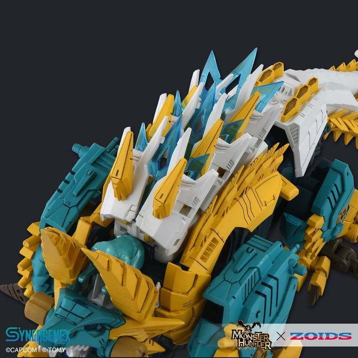 Pre-Order - SYNERGENEX ZOIDS-X-MONSTER HUNTER WILD LIGER-x-ZINOGRE  Model Kit