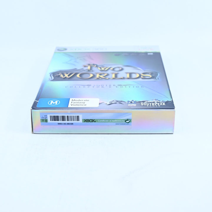 Two Worlds: Collectors Edition - Xbox 360 Game + Manual - PAL - MINT DISC!