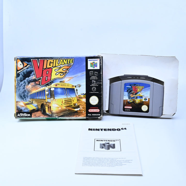 Vigilante 8 - N64 / Nintendo 64 Boxed Game - PAL - No Manual - FREE POST!