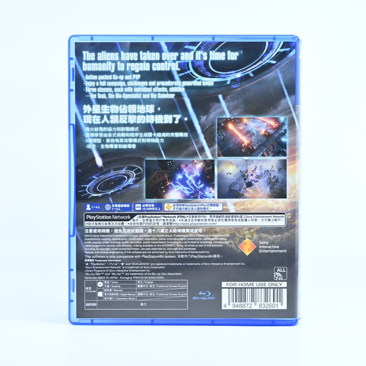 AS NEW! Alienation - Sony Playstation 4 / PS4 Game - Chinese / English