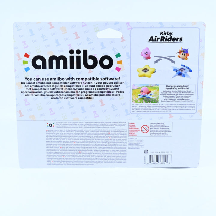 SEALED! - Kirby & Warp Star Amiibo - Kirby Air Riders - Toy