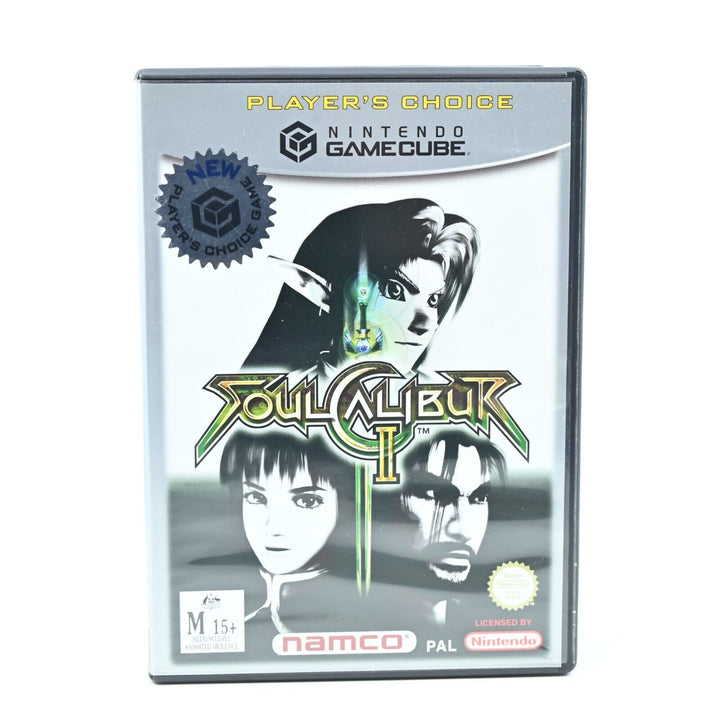 Soul Calibur II - Nintendo Gamecube Game + Manual - PAL - FREE POST!