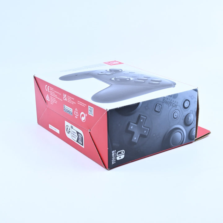 Boxed Nintendo Switch Pro Controller Black - Nintendo Switch Accessory