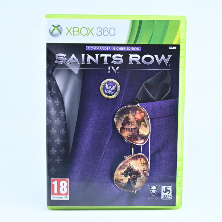 Saints Row IV - Commander in Chief Edition - Xbox 360 Game + Manual - PAL