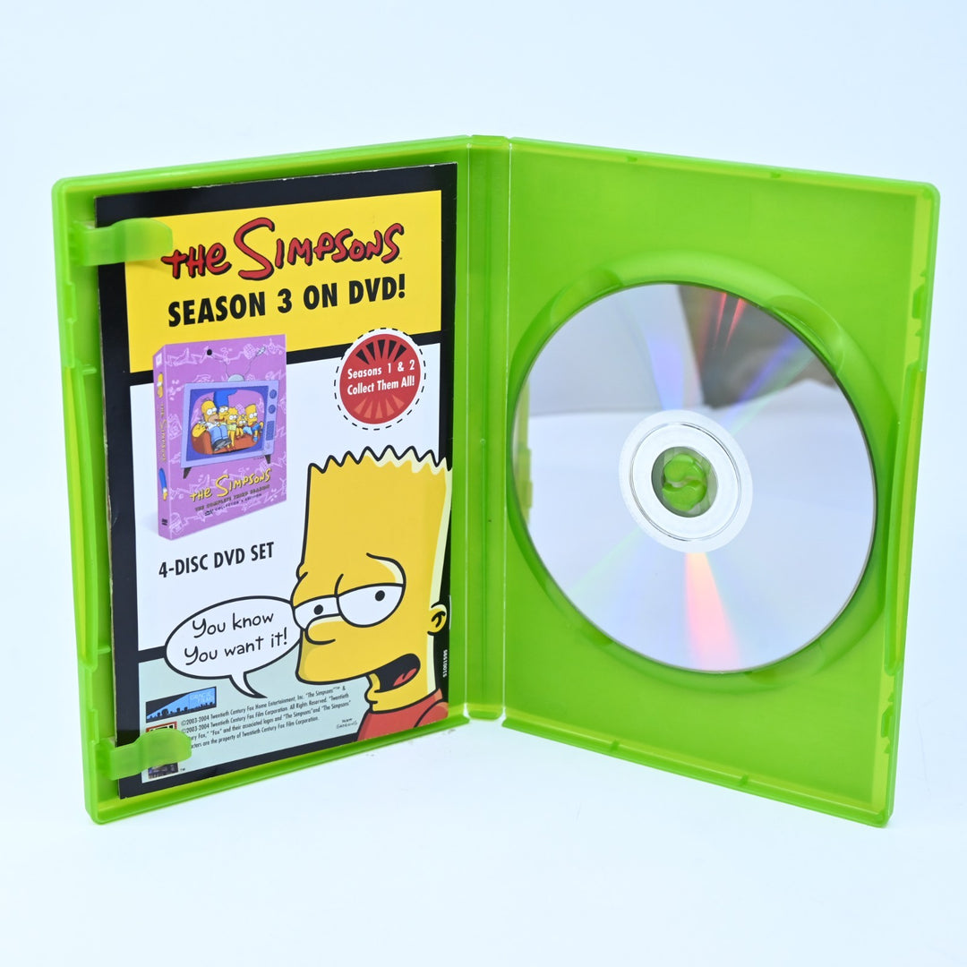 The Simpsons Hit & Run - Original Xbox Game + Manual - PAL - MINT DISC!