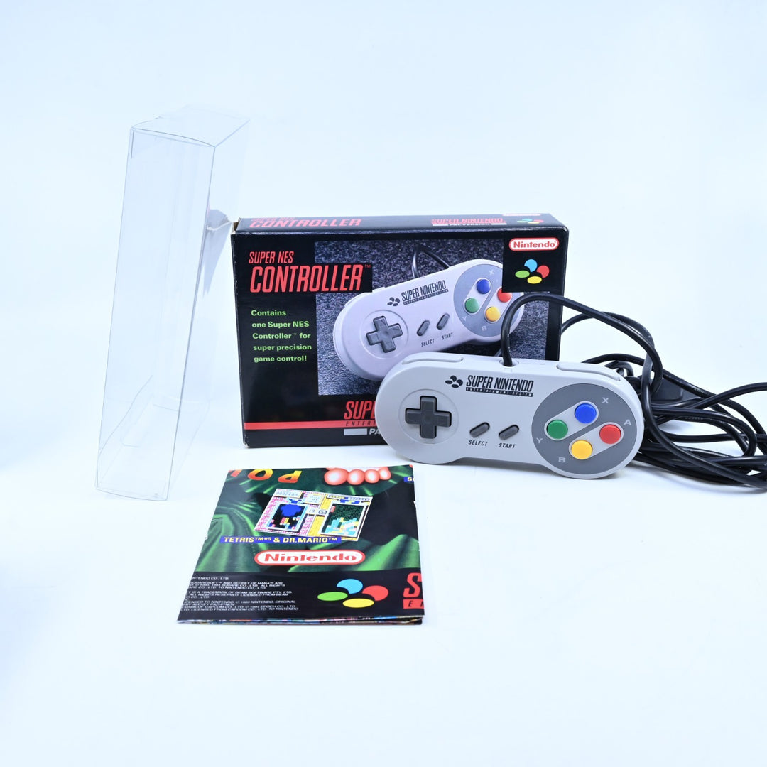 Official Super Nintendo SNES Boxed Controller - Super Nintendo / SNES Accessory