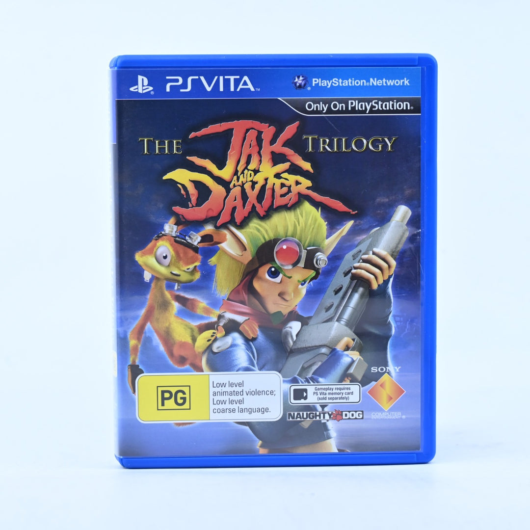 The Jak and Daxter Trilogy - Sony PS Vita Game - FREE POST!