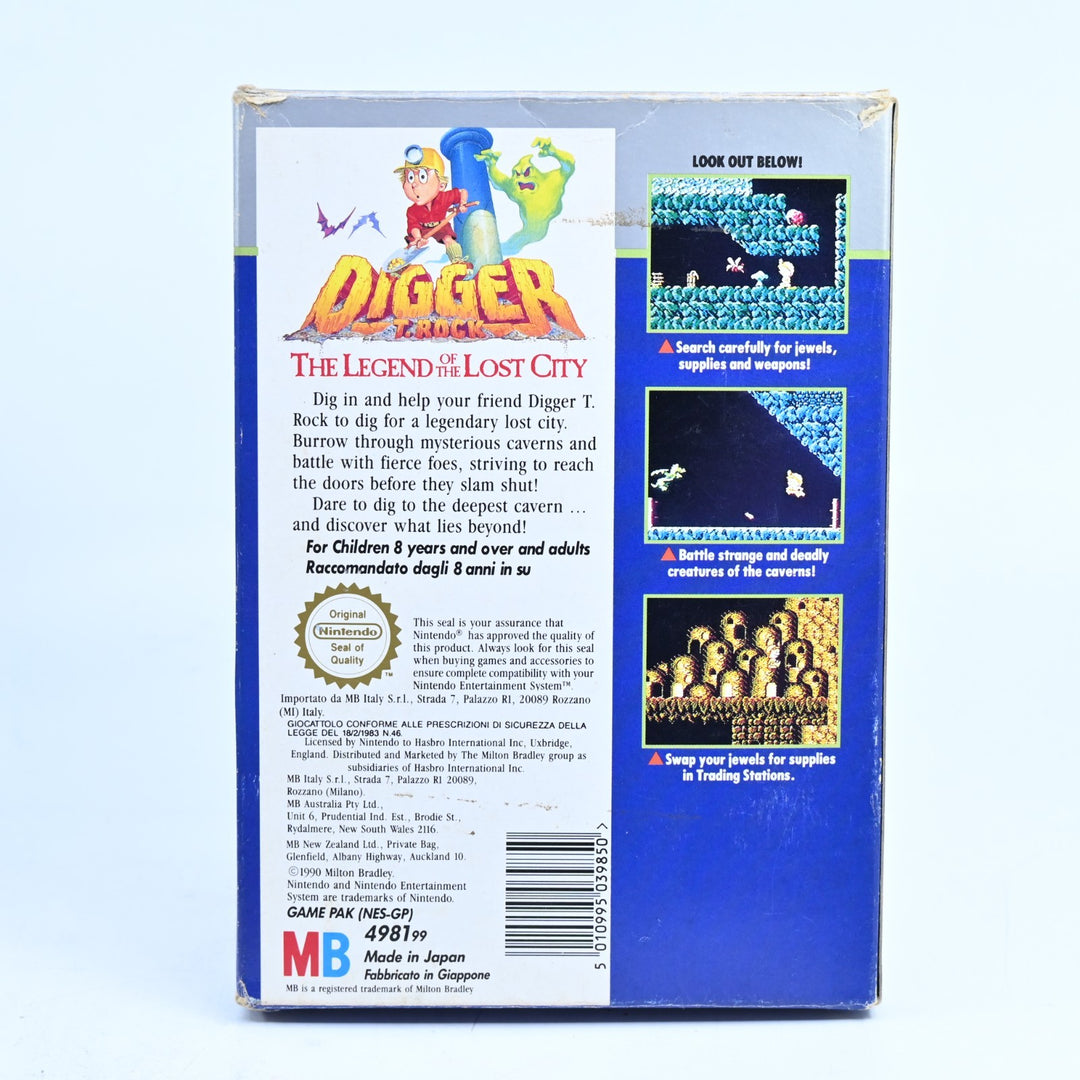 Digger T.Rock - Nintendo Entertainment System / NES Boxed Game - PAL