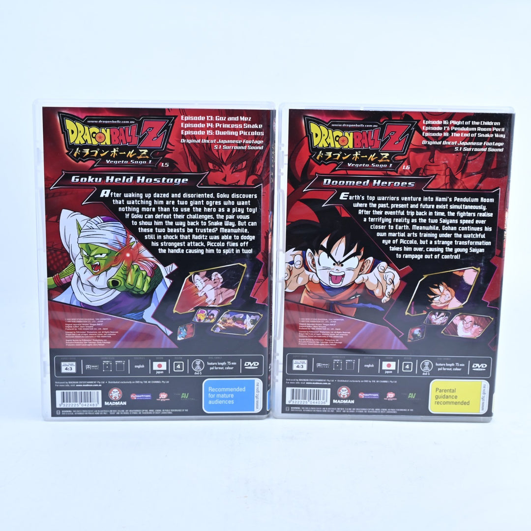 Dragon Ball Z: Vegeta Saga - Box Set - Region 4 - Anime DVD