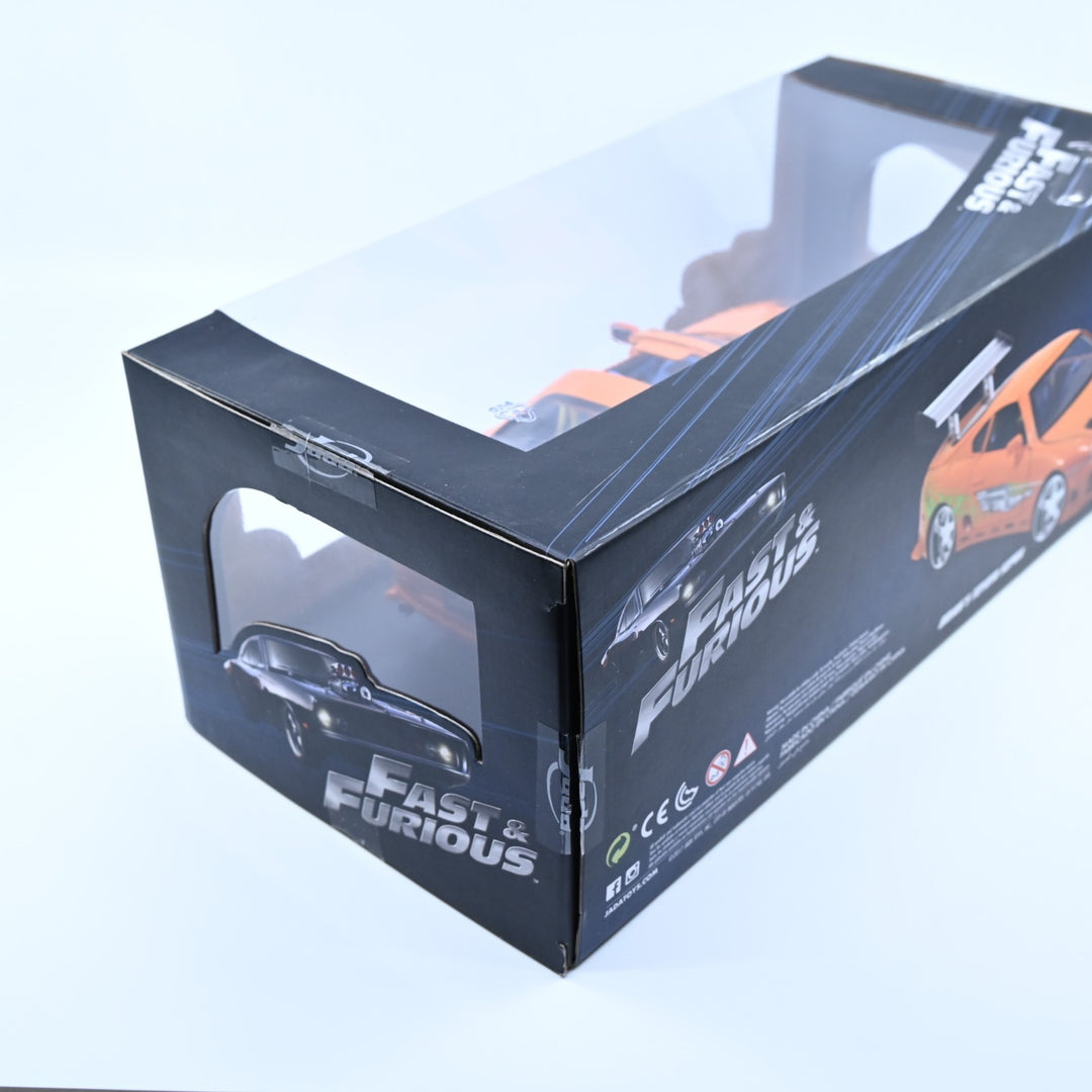 AS NEW! Brian's 1994 Toyota Supra 1:18 Fast & Furious Jada Toys #97505 Model Car