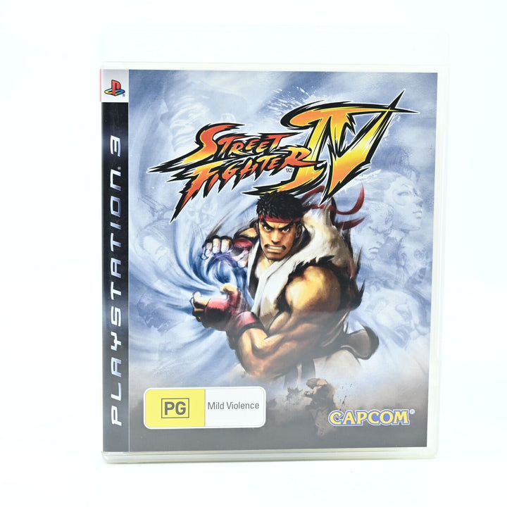 Street Fighter IV - Sony Playstation 3 / PS3 Game + Manual - FREE POST!