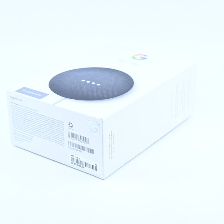 Google Nest Mini 2nd Generation Smart Speaker - Charcoal - Other Electronics