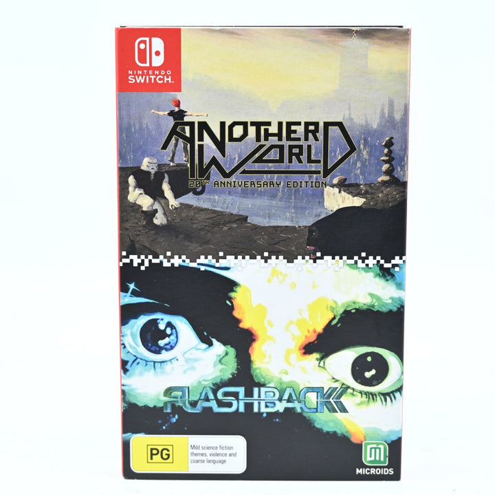 Another World 20th Anniversary Edition And Flashback - Nintendo Switch Game