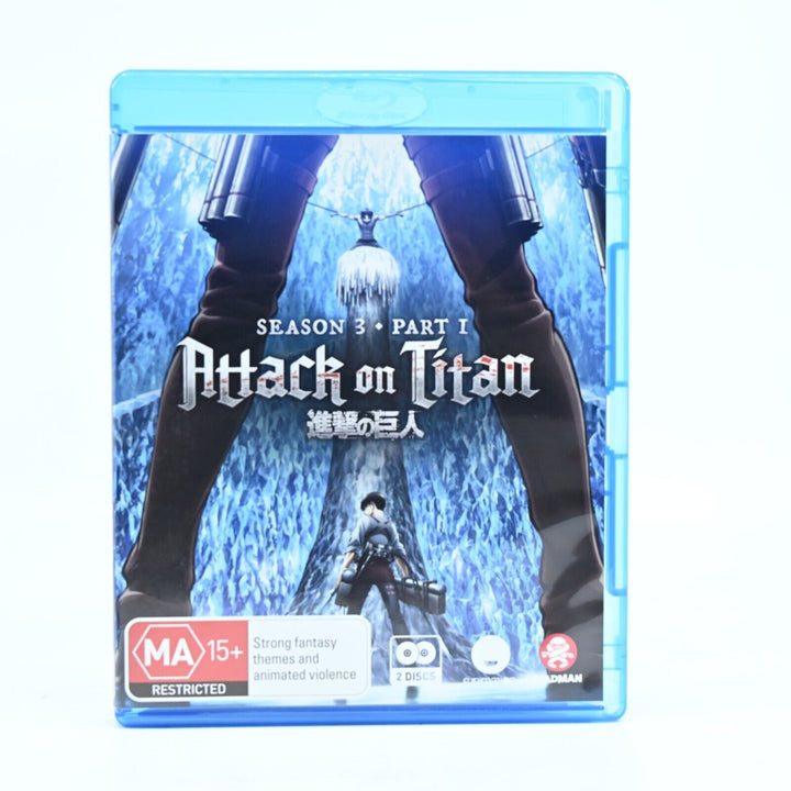 Attack on Titan - Collection 3 - Part 1 - Region B - Blu-ray - MINT DISCS! Anime