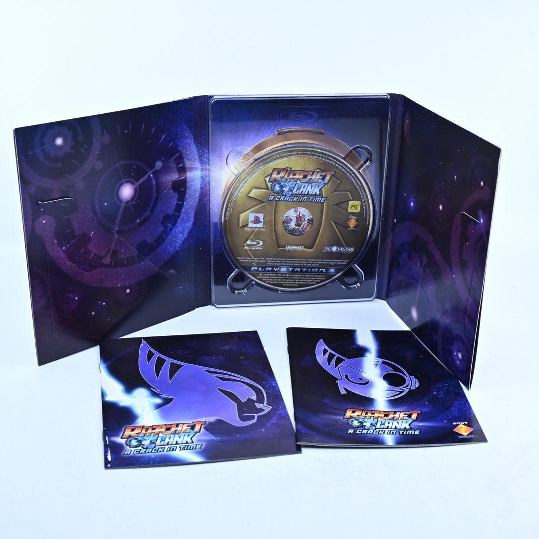 Ratchet & Clank: A Crack in Time - Collector's Edition - PS3 Game + Manual