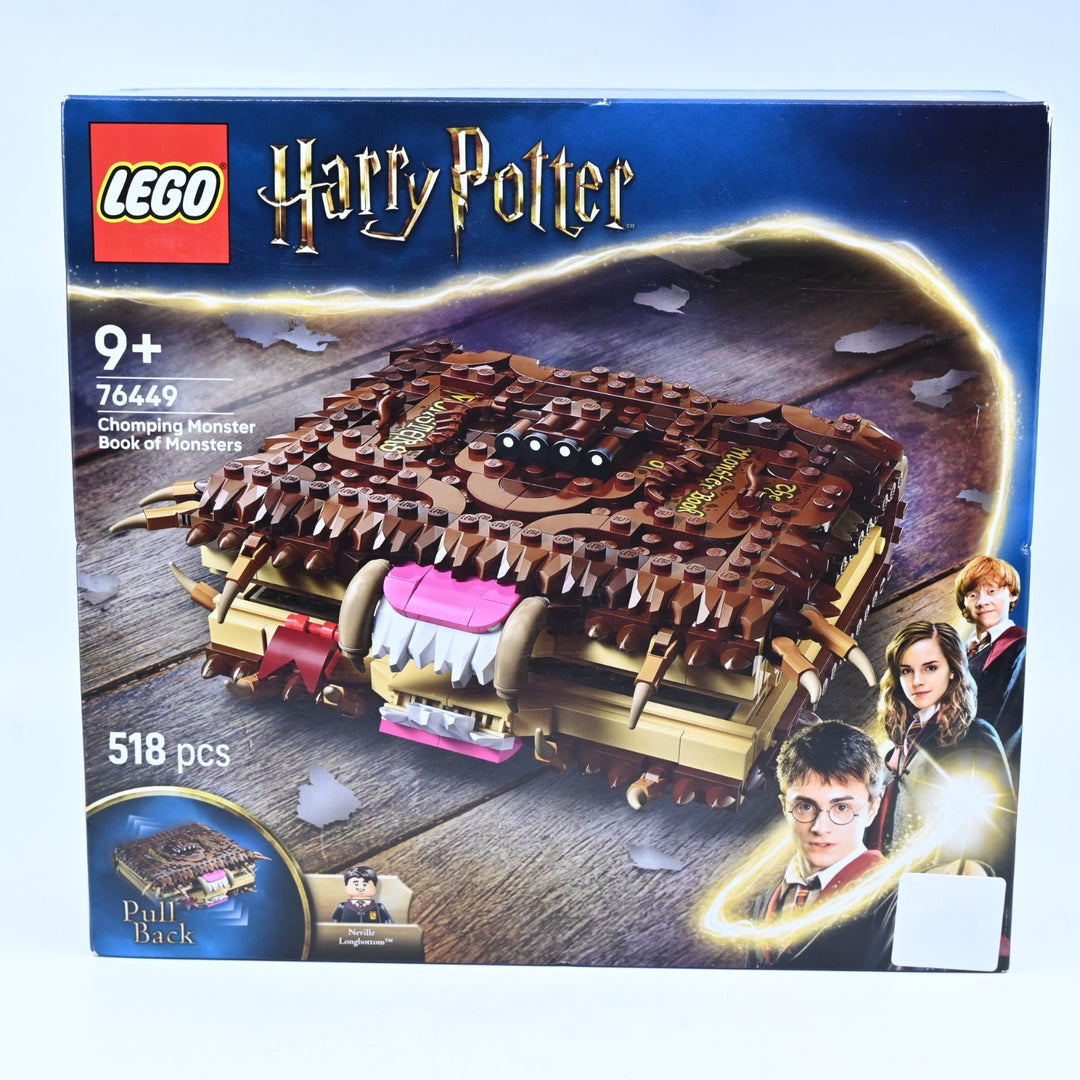 SEALED! LEGO 76449 Harry Potter - Chomping Monster Book of Monsters - Toy