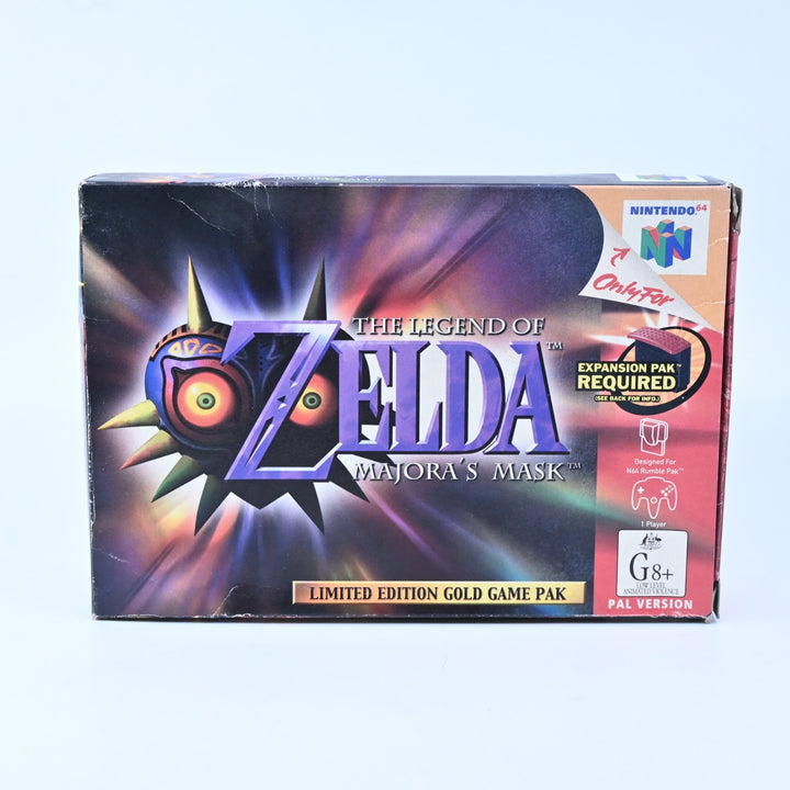 The Legend of Zelda: Majora's Mask - N64 / Nintendo 64 Boxed Game - PAL