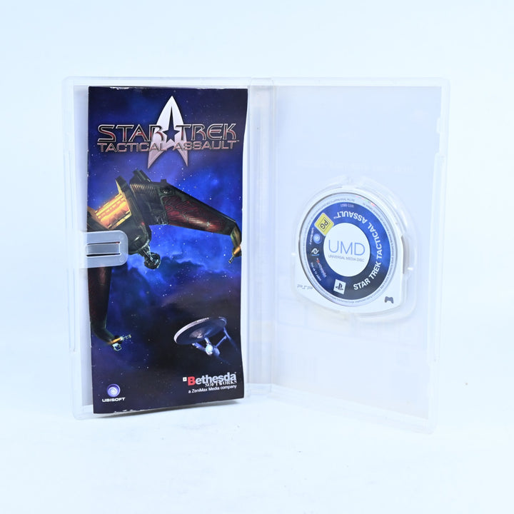 Star Trek Tactical Assault - Sony PSP Game + Manual - FREE POST!