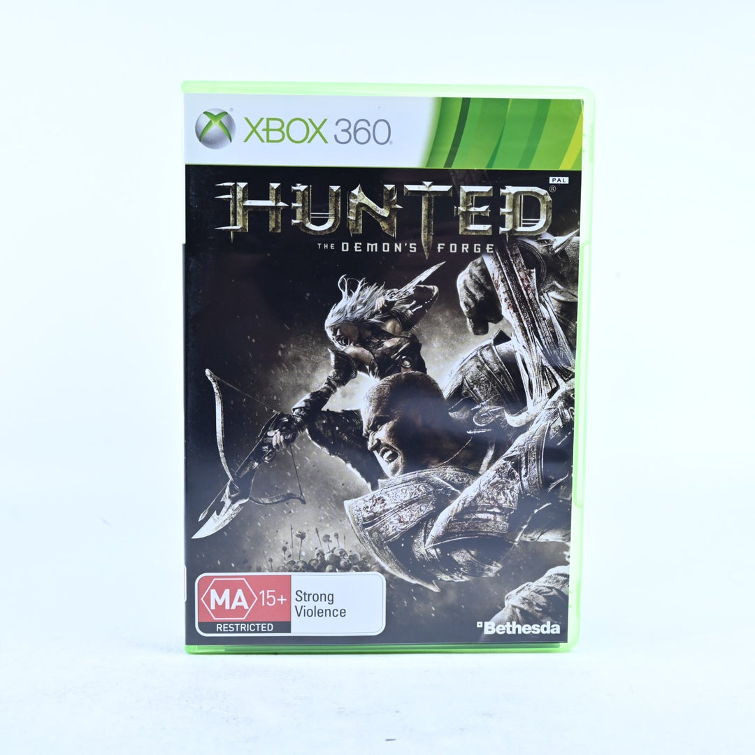 Hunted: The Demon's Forge - Xbox 360 Game + Manual - PAL - MINT DISC!