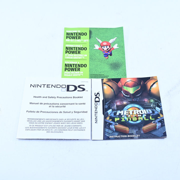 Metroid Prime Pinball - Nintendo DS Game - PAL + Manual + Rumble Pak