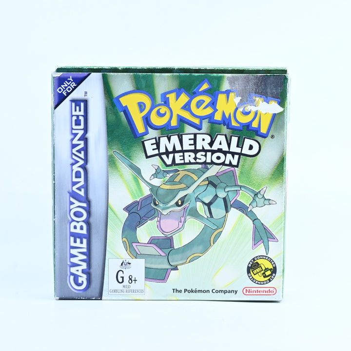 Pokemon Emerald Version - Nintendo Gameboy Advance / GBA Boxed Game - PAL