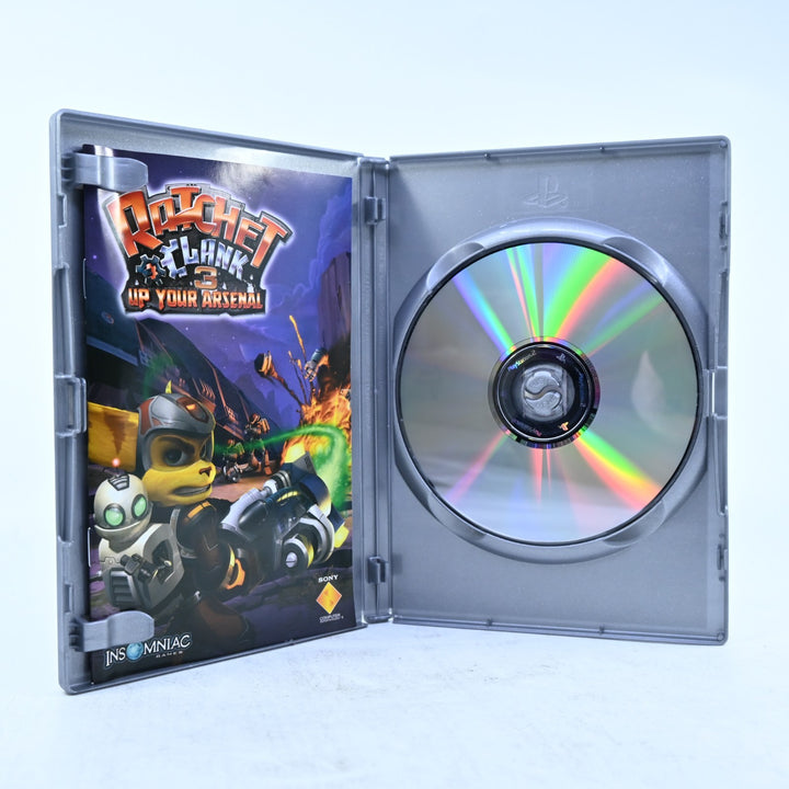 Ratchet & Clank 3: Up Your Arsenal - Sony Playstation 2 / PS2 Game + Manual