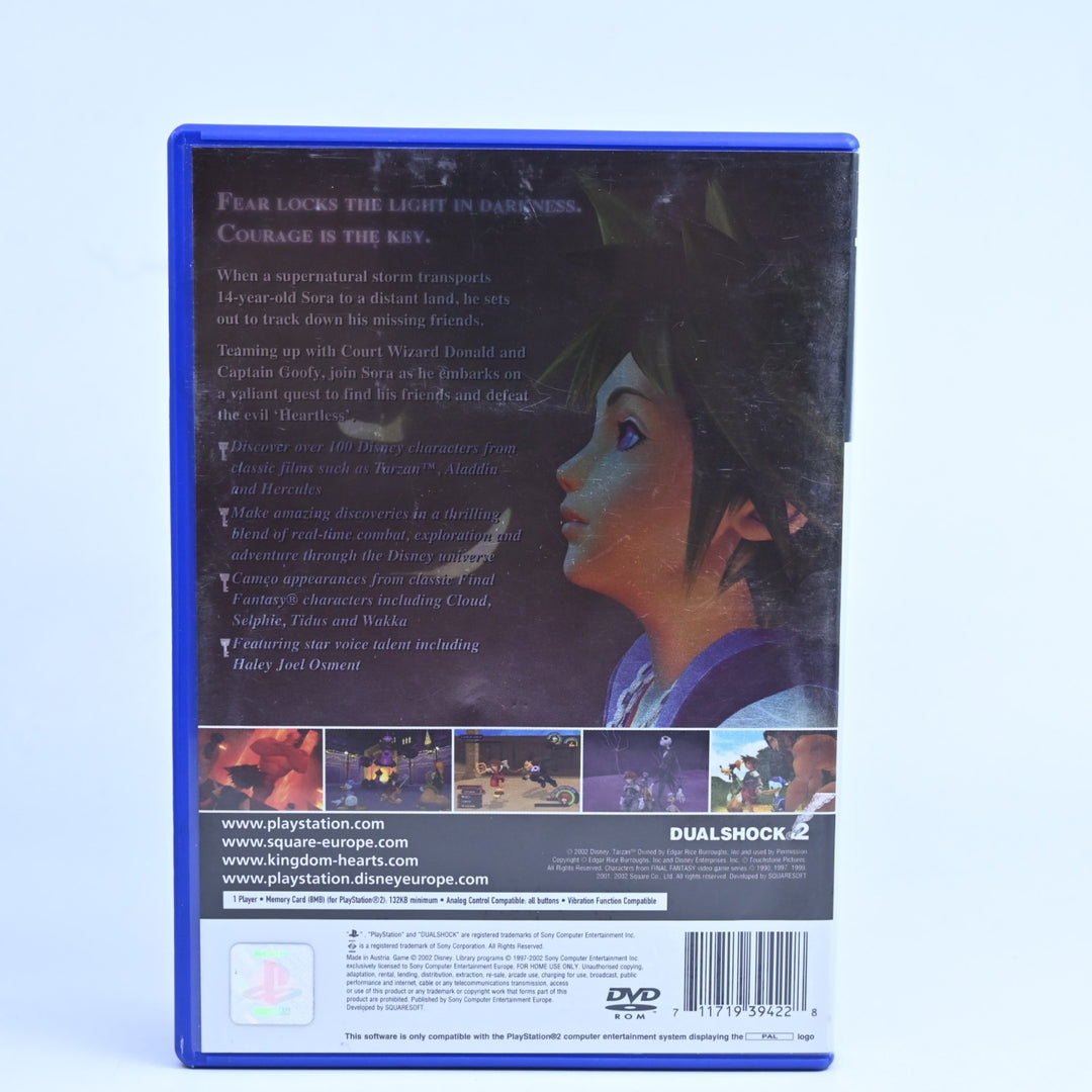 Kingdom Hearts - Sony Playstation 2 / PS2 Game + Manual - PAL - MINT DISC!