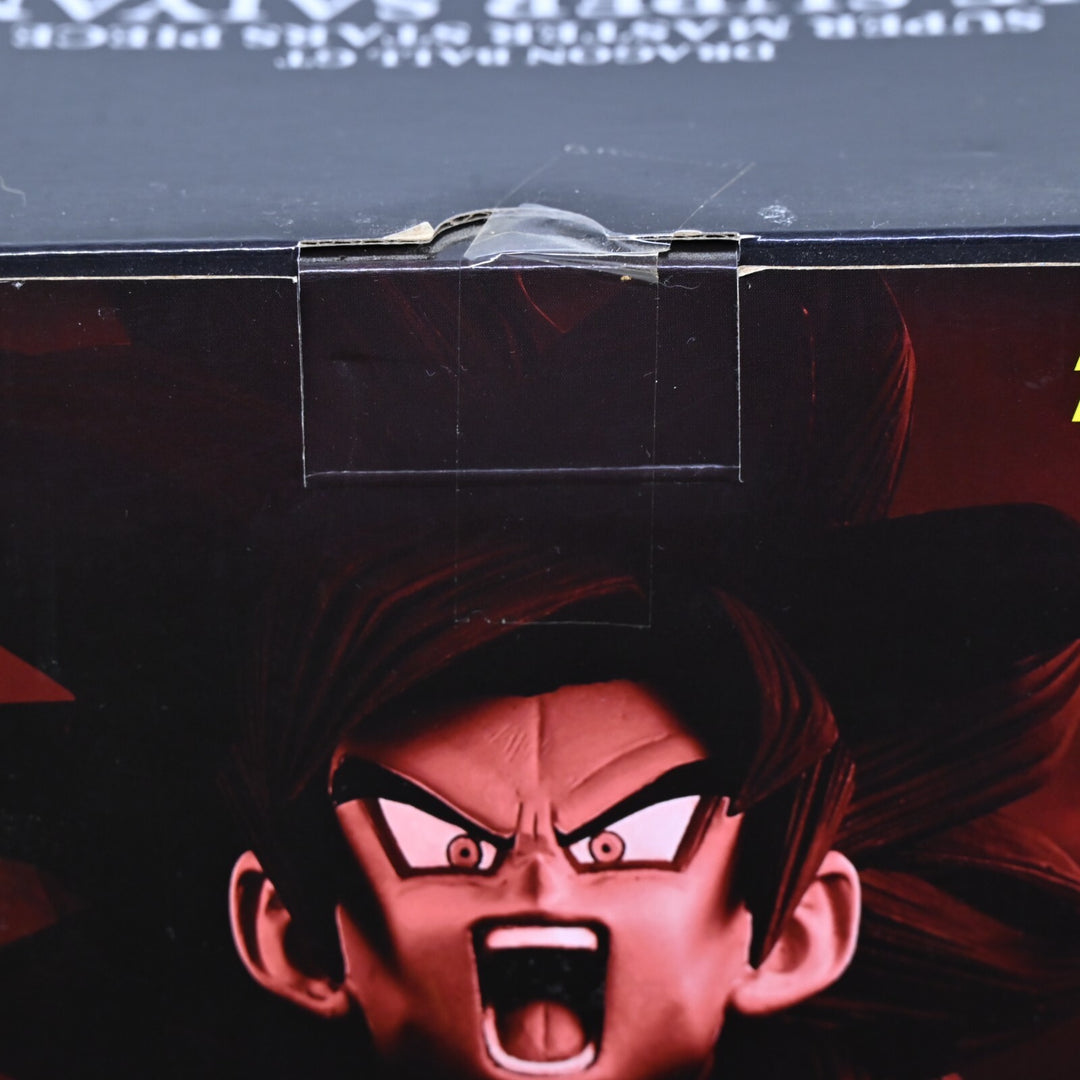 SEALED! Banpresto The Brush Super Saiyan 4 Goku Super Master Stars Anime Figure