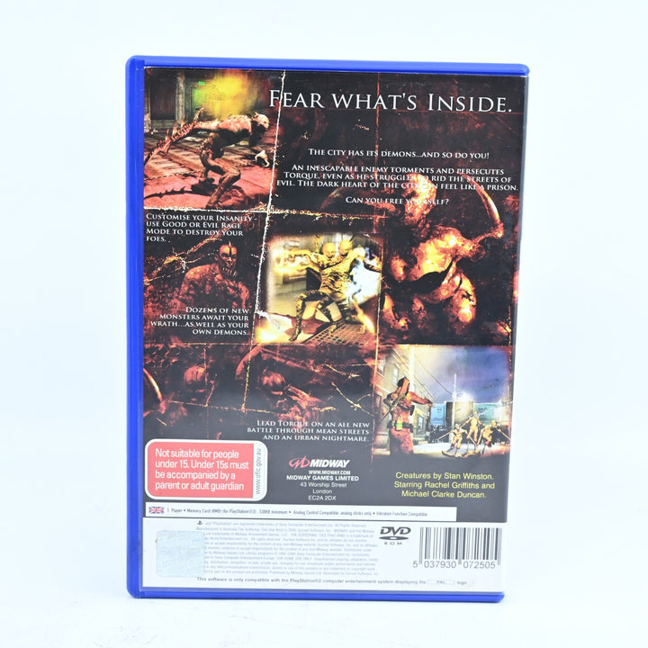 The Suffering: Ties that Bind - Sony Playstation 2 PS2 Game + Manual - MINT DISC