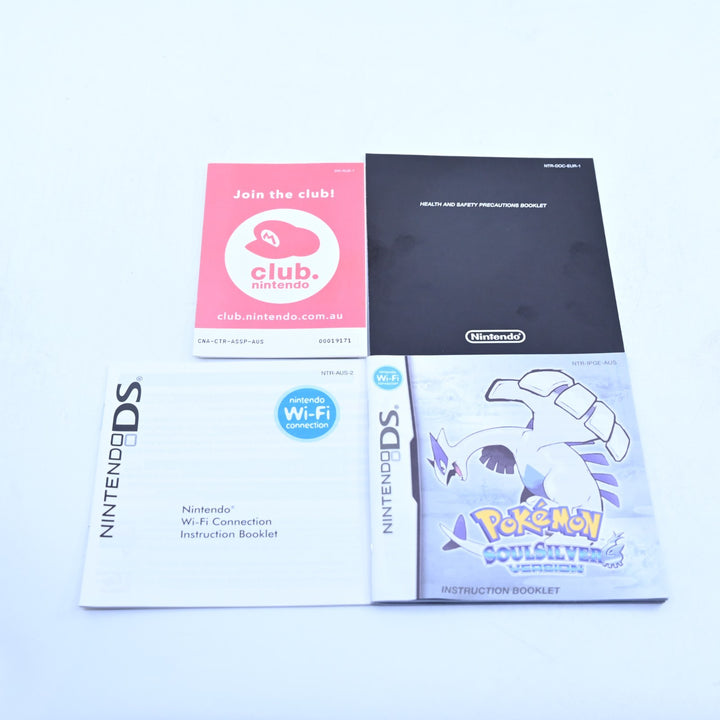 Pokemon SoulSilver - Nintendo DS Game - PAL + Manual - FREE POST! Soul Silver!