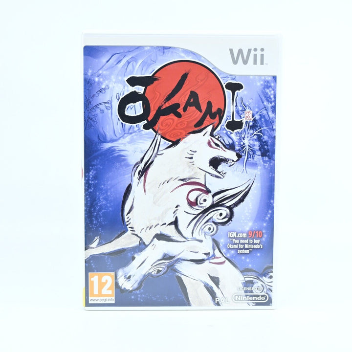 Okami - Nintendo Wii Game + Manual - PAL - MINT DISC!