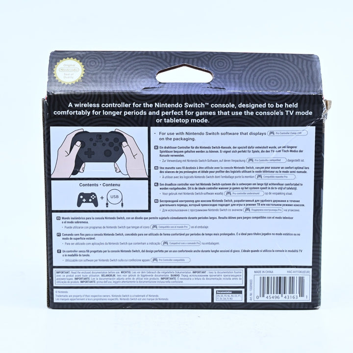 Switch Pro Controller - Tears of the Kingdom - Nintendo Switch Accessory