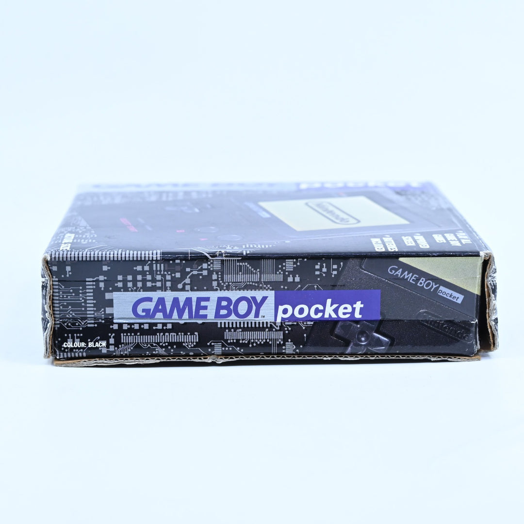Black Nintendo Gameboy Pocket Boxed Console - AUS PAL - FREE POST!