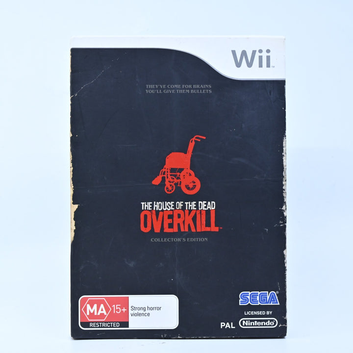 The House of the Dead - Overkill Collector's Edition -Nintendo Wii Game + Manual