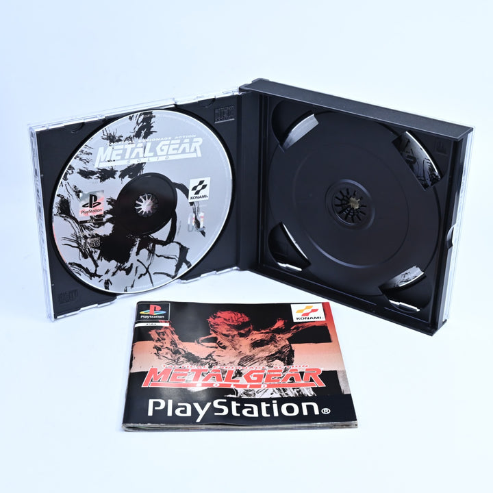 Metal Gear Solid - Sony Playstation 1 / PS1 Game - Complete - PAL - MINT DISCS!