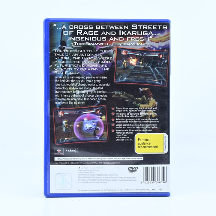 The Red Star - Sony Playstation 2 / PS2 Game + Manual - PAL - MINT DISC!