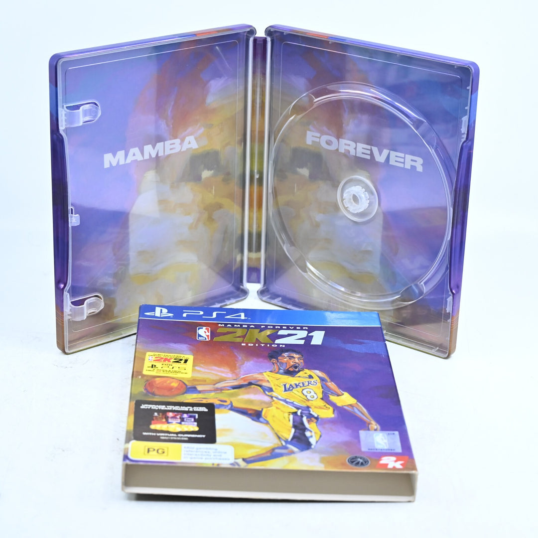 NBA 2k21 Mamba Forever Edition - Steelbook and Slip Only - PS4 Game - FREE POST!