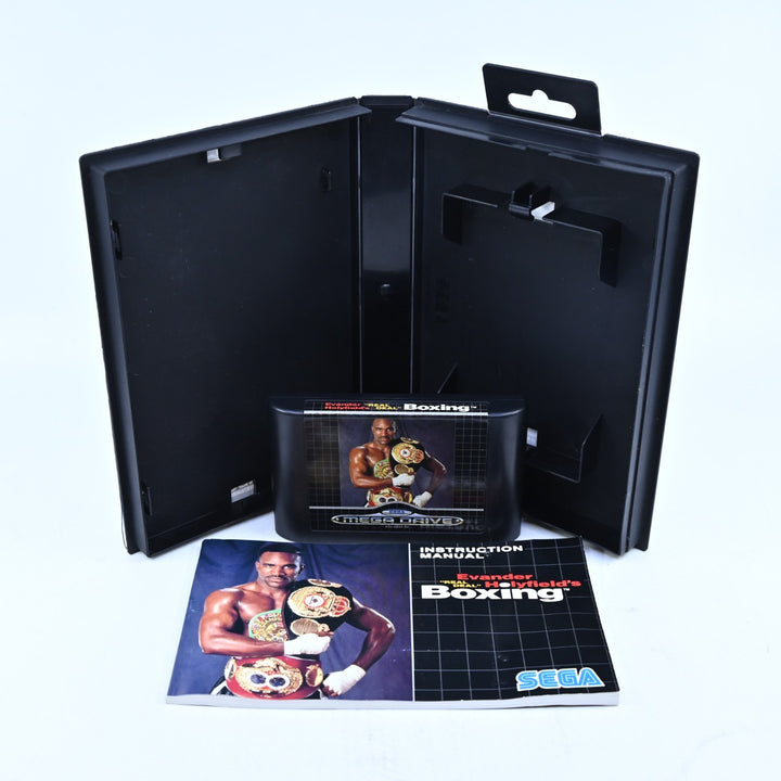 Evander Holyfield's Boxing - Sega Mega Drive Game + Manual - PAL - FREE POST!