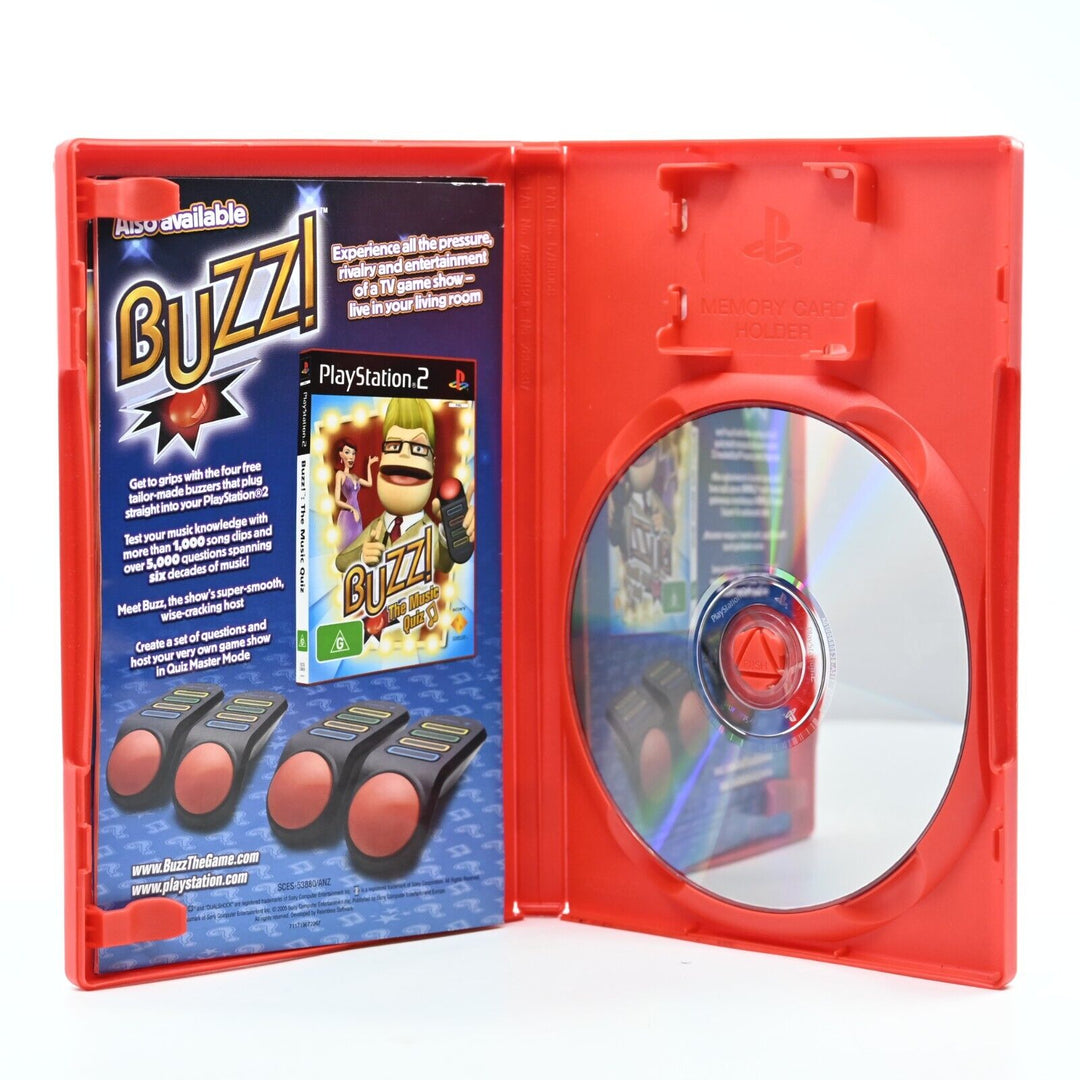 Buzz The Big Quiz - Sony Playstation 2 / PS2 Game - PAL - MINT DISC!