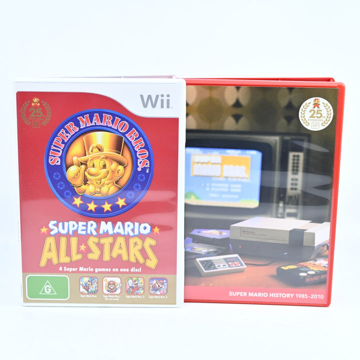 Super Mario All Stars 25th Anniversary Edition - Nintendo Wii Game + Manual