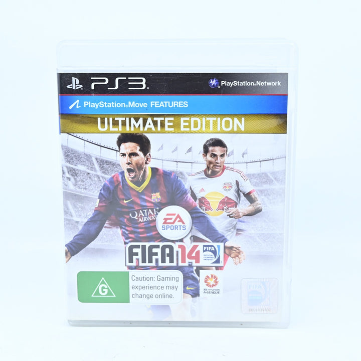 FIFA 14: Ultimate Edition - Sony Playstation 3 / PS3 Game + Manual - FREE POST!