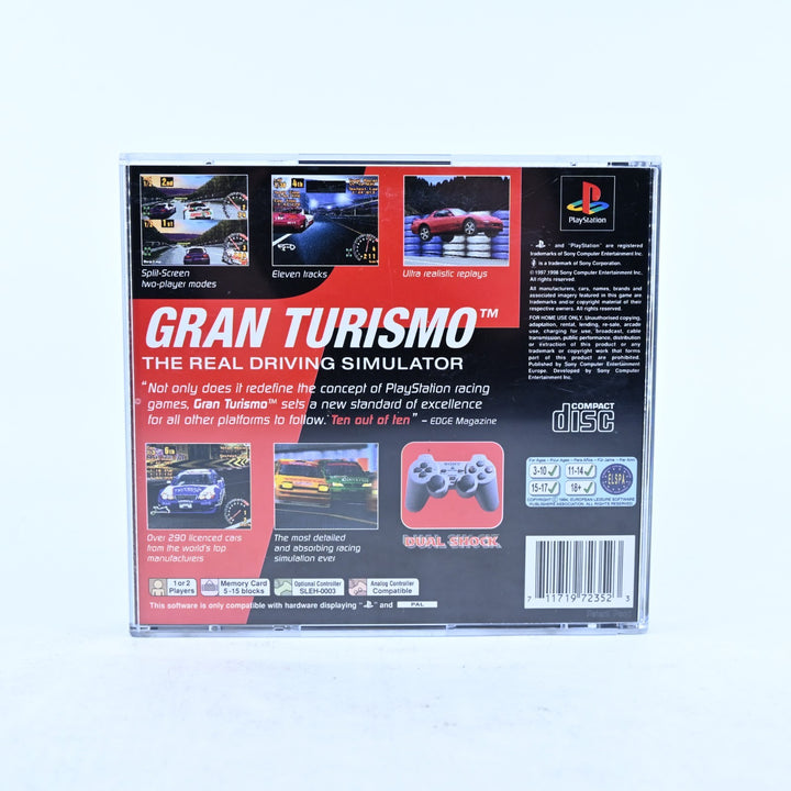 Gran Turismo - Sony Playstation 1 / PS1 Game + Manual - PAL - MINT DISC!